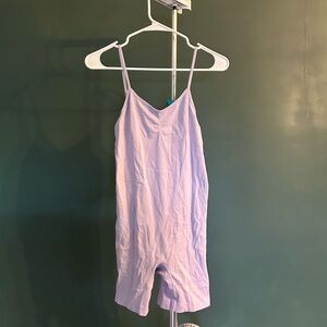 Unbranded Lavender Spaghetti-Strap One-Piece Bodysuit